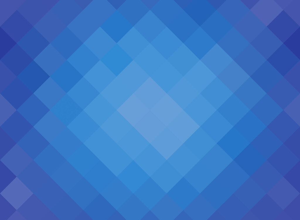 A background made of squares in different shades of blue