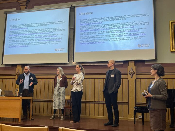 Reima Välimäki, Sari Katajala-Peltomaa, Jenni Kuuliala, Saku Pihko, and Sara Ellis-Nilsson