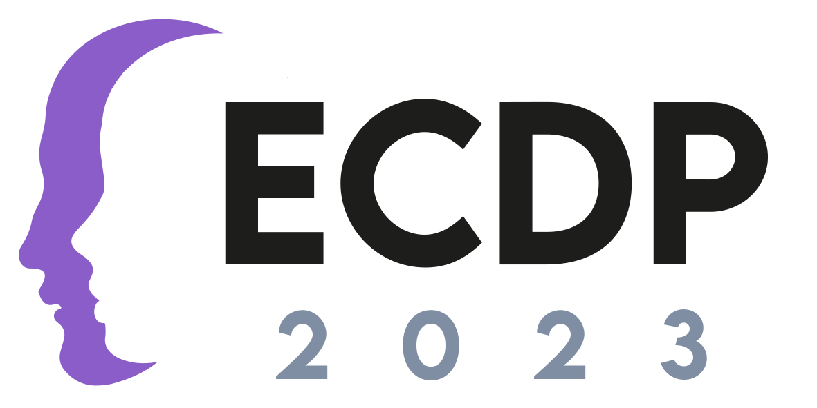 ECDP 2023 logo