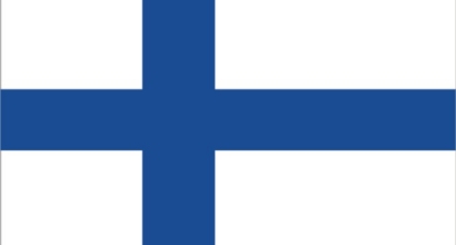 Flag of Finland.