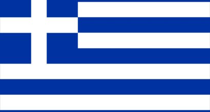 Flag of Greece.