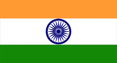 Flag of India.