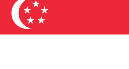 Flag of Singapore.