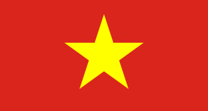 Flag of Vietnam.