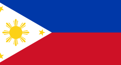 Flag of Philippines.
