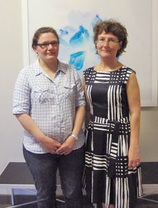 Aino Mäkikalli ja Liisa Steinby. Kuva: Anniina Palosaari.