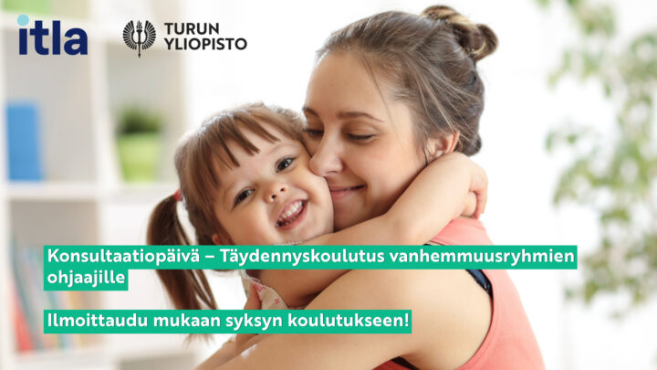 Konsultaatiopäivän mainos. Itlan ja Turun yliopiston logot.