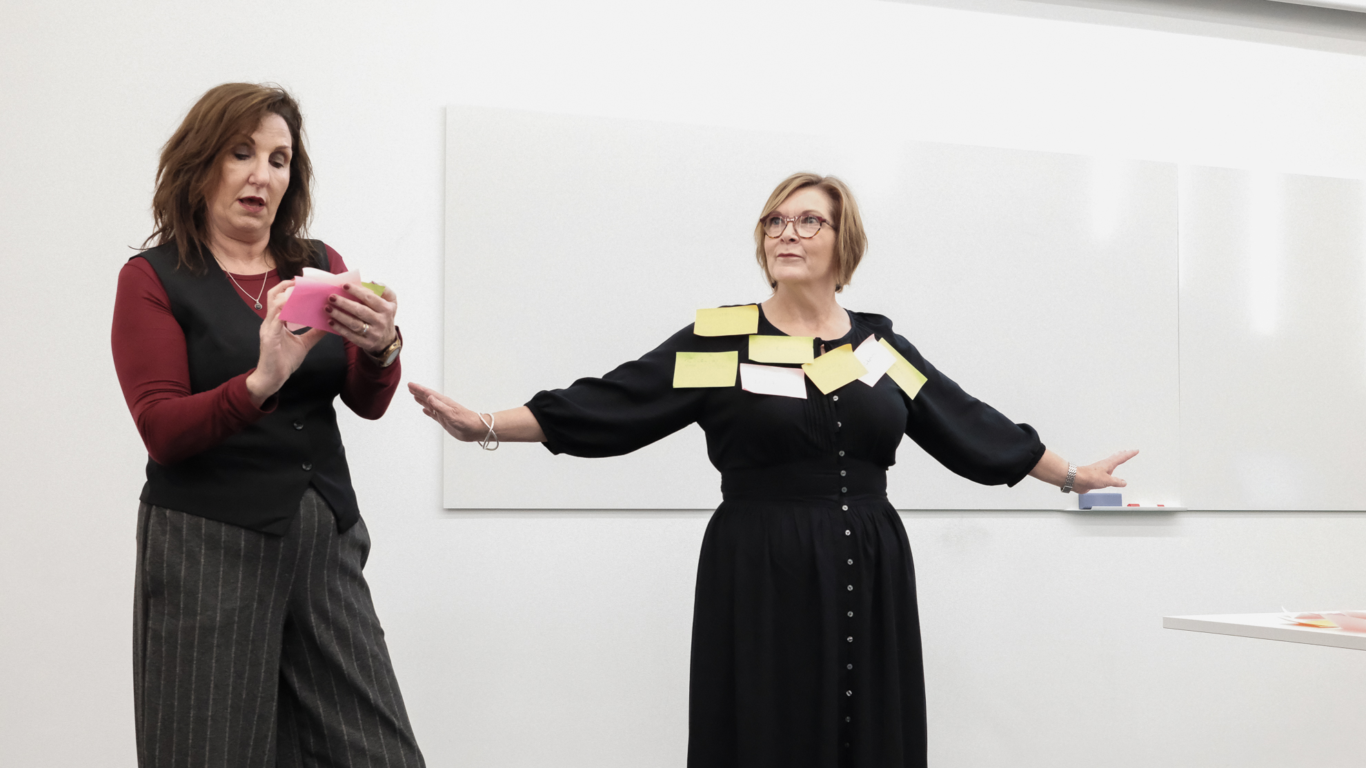 Jeannie Gordon ja Debbie Barnes.