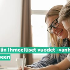 Vanhemmuusryhmän ohjaajakoulutus.