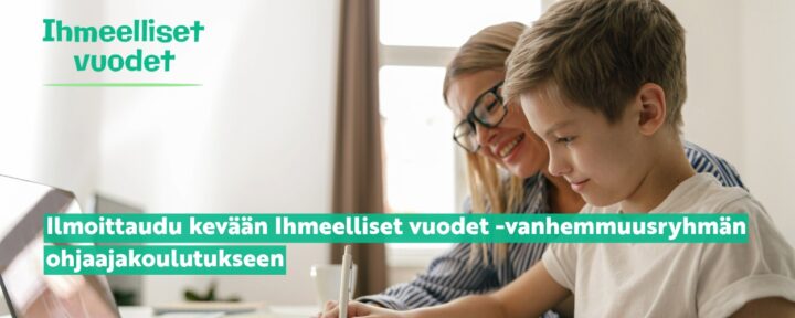 Vanhemmuusryhmän ohjaajakoulutus.