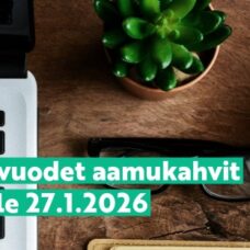 Aamu kahvit esihenkilöille.