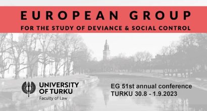 European Group for the study of deviance and social control - 2023 Conference