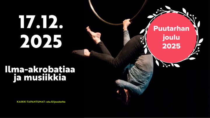 henkilö roikkuu ilmasssa vanteesta.