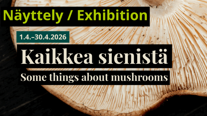 Kaikkea sienistä näyttelykuva
