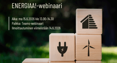 webinaarimainoskuva, jossa kuusi kuvitettua puupalikkaa