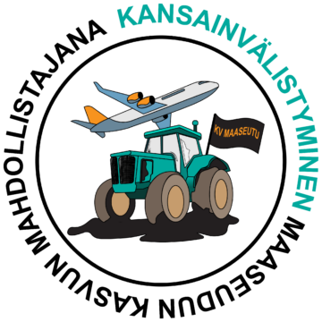 Kansainvälistyminen maaseudun kasvun mahdollistajana -logo