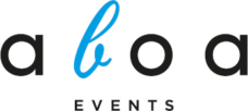 Logo of Aboa Congress & Event services. Links to their website.