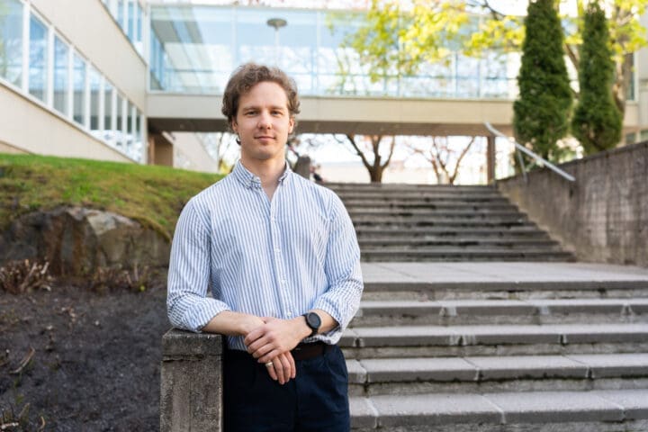 Lauri Karttunen henkilökuva. Kuvaaja: Väinö Anttalainen / UTU.
