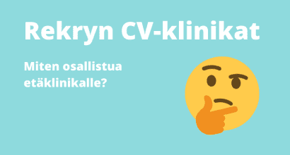 etänä cv-klinikalle