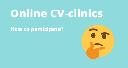 online cv clinics - how to participate