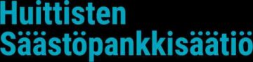 Huittisten Säästöpankkisäätiön logo, sininen teksti
