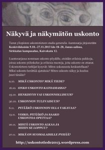 Näkyvä ja näkymätön uskonto