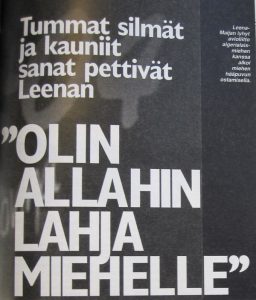 Ylirajaista rakkautta lehtien sivuilla