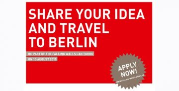 Falling Walls Lab Turku -innovaatiokilpailu haastaa taas nuoret tutkijat monitieteiseen keskusteluun