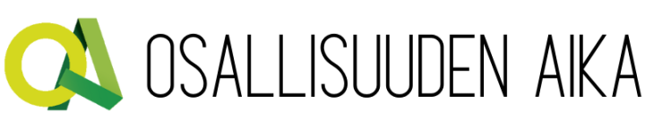 Osallisuuden aika ry. logo.