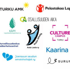 Logokollaasi yhteistyökumppaneista opintojaksoilla 11/2024