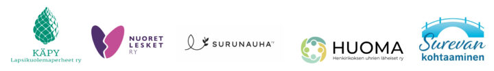 Surevan kohtaamisen yhteistyökumppaneiden logot