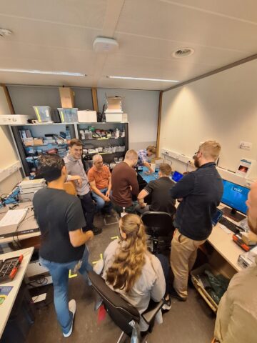 STIMULUS project team in imec the Netherlands´ lab