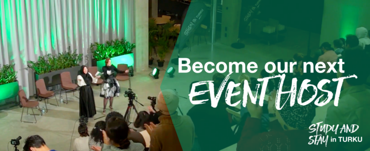 Study and Stay in Turku event host call
