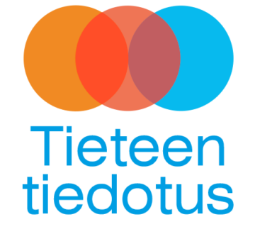 Tieteen tiedotuksen logo.