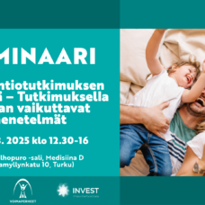 Interventiotutkimuksen iltapäivä.